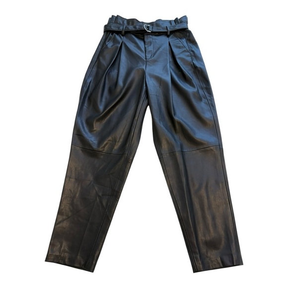 Faux Leather Black Pants | Blank NYC - Size 30 - Picture 2 of 15
